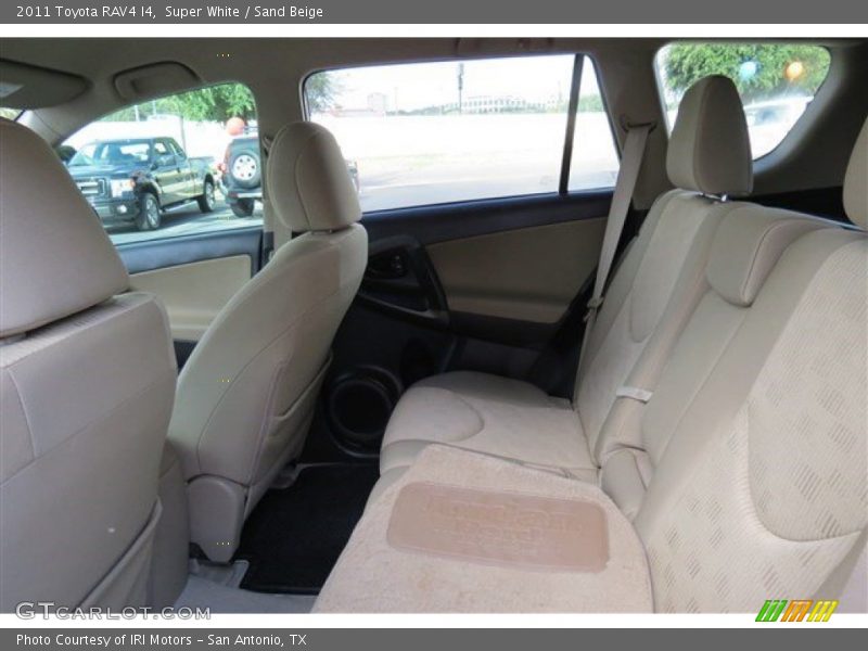 Super White / Sand Beige 2011 Toyota RAV4 I4