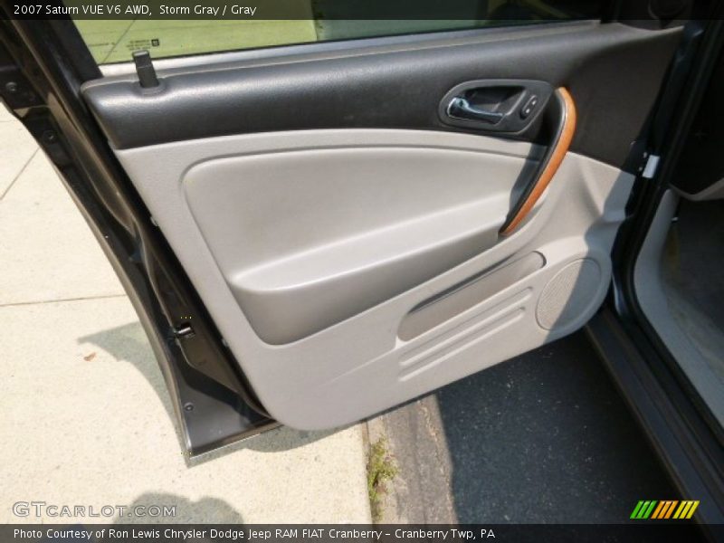 Storm Gray / Gray 2007 Saturn VUE V6 AWD
