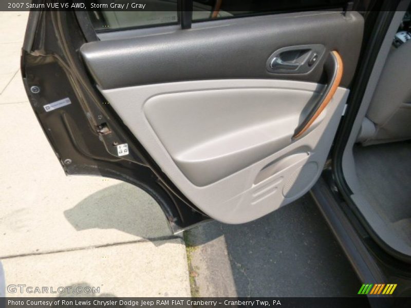 Storm Gray / Gray 2007 Saturn VUE V6 AWD