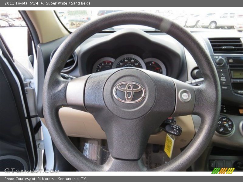 Super White / Sand Beige 2011 Toyota RAV4 I4