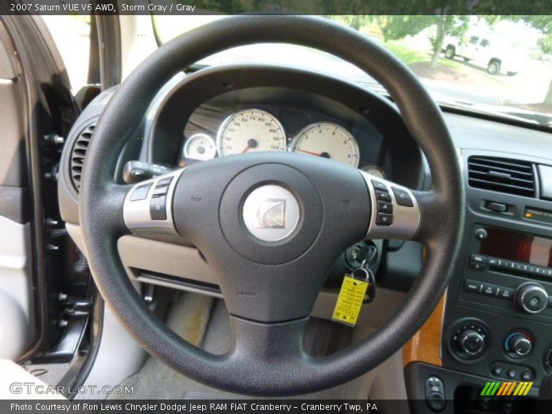 Storm Gray / Gray 2007 Saturn VUE V6 AWD