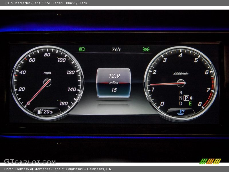 Black / Black 2015 Mercedes-Benz S 550 Sedan