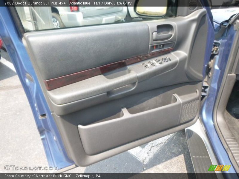 Atlantic Blue Pearl / Dark Slate Gray 2002 Dodge Durango SLT Plus 4x4