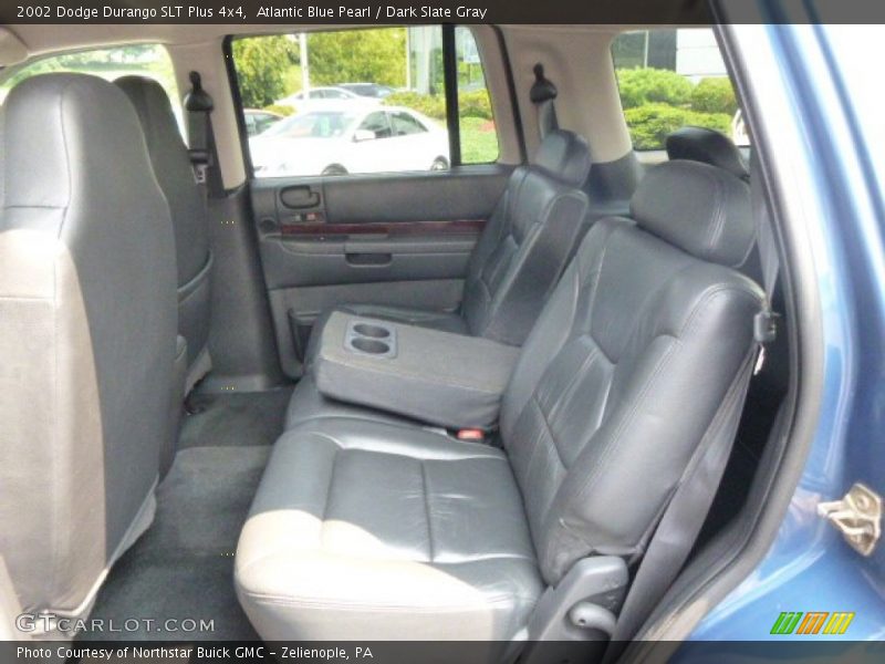 Atlantic Blue Pearl / Dark Slate Gray 2002 Dodge Durango SLT Plus 4x4