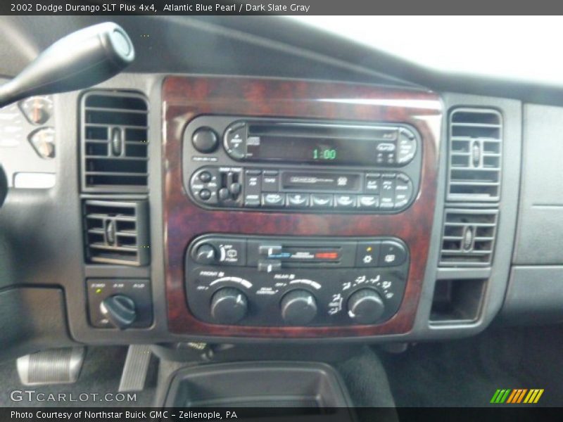 Atlantic Blue Pearl / Dark Slate Gray 2002 Dodge Durango SLT Plus 4x4