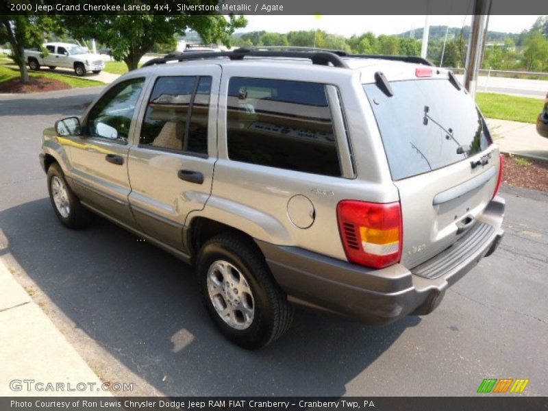 Silverstone Metallic / Agate 2000 Jeep Grand Cherokee Laredo 4x4