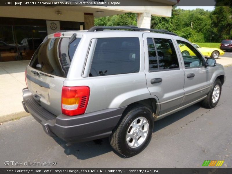 Silverstone Metallic / Agate 2000 Jeep Grand Cherokee Laredo 4x4