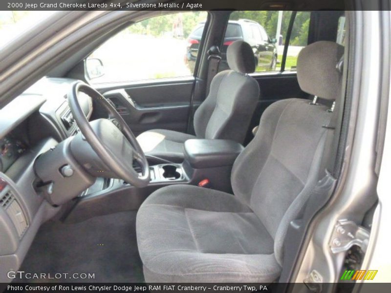 Silverstone Metallic / Agate 2000 Jeep Grand Cherokee Laredo 4x4