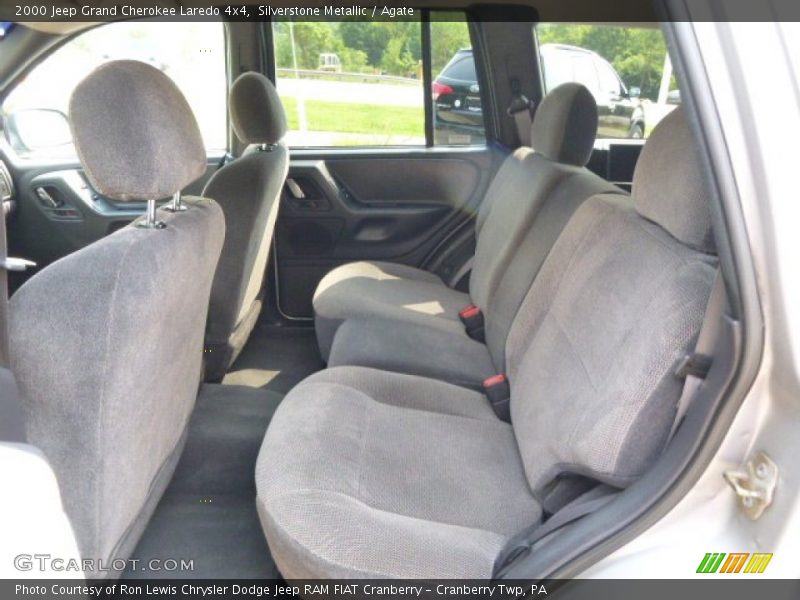 Silverstone Metallic / Agate 2000 Jeep Grand Cherokee Laredo 4x4