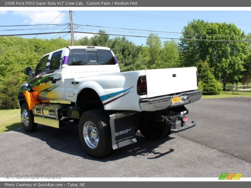 Custom Paint / Medium Flint 2008 Ford F650 Super Duty XLT Crew Cab