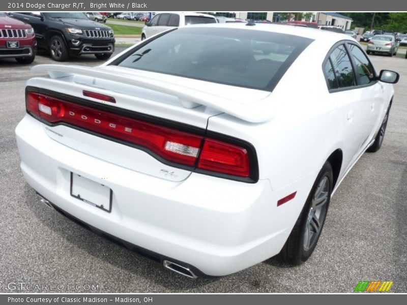 Bright White / Black 2014 Dodge Charger R/T