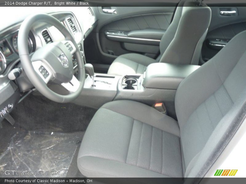 Bright White / Black 2014 Dodge Charger R/T