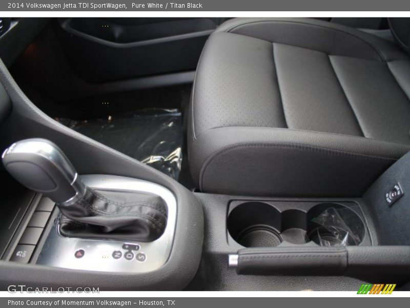 Pure White / Titan Black 2014 Volkswagen Jetta TDI SportWagen