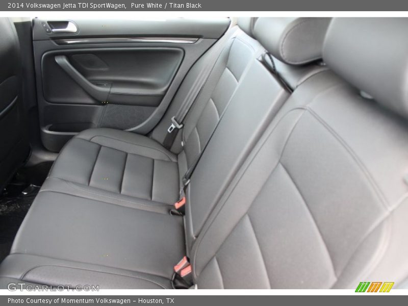 Pure White / Titan Black 2014 Volkswagen Jetta TDI SportWagen
