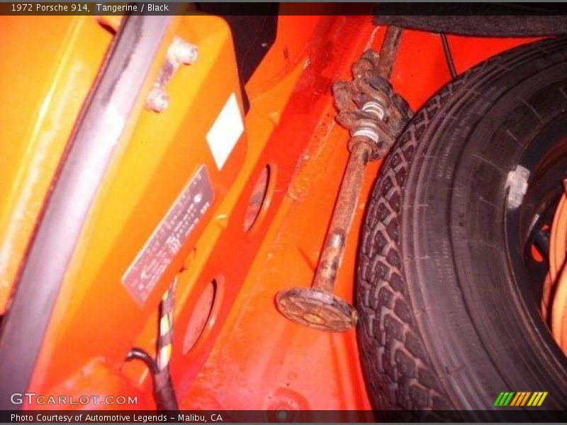 Tangerine / Black 1972 Porsche 914