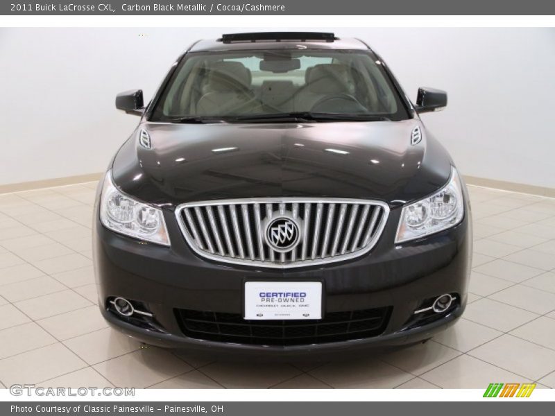 Carbon Black Metallic / Cocoa/Cashmere 2011 Buick LaCrosse CXL