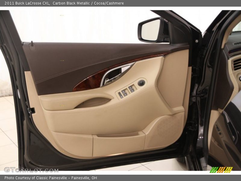 Carbon Black Metallic / Cocoa/Cashmere 2011 Buick LaCrosse CXL
