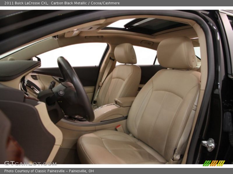 Carbon Black Metallic / Cocoa/Cashmere 2011 Buick LaCrosse CXL