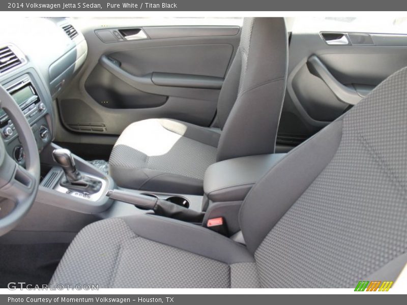 Pure White / Titan Black 2014 Volkswagen Jetta S Sedan