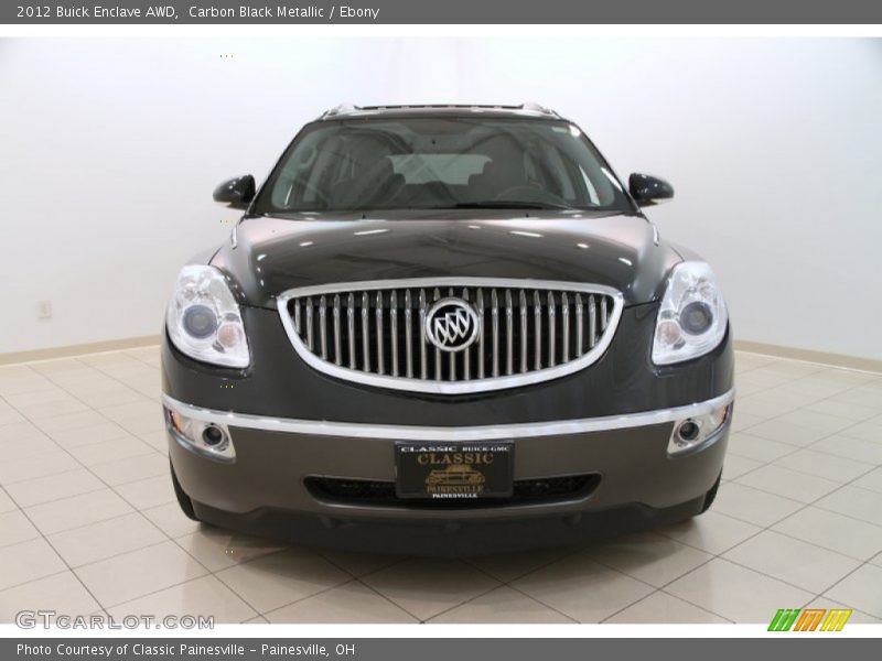 Carbon Black Metallic / Ebony 2012 Buick Enclave AWD