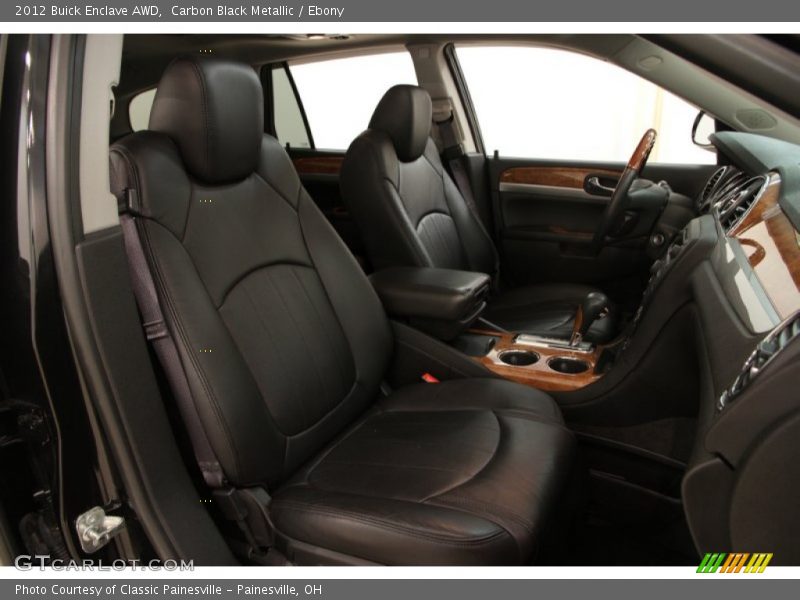 Carbon Black Metallic / Ebony 2012 Buick Enclave AWD