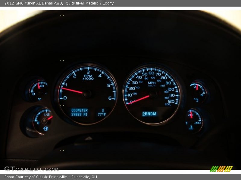 Quicksilver Metallic / Ebony 2012 GMC Yukon XL Denali AWD