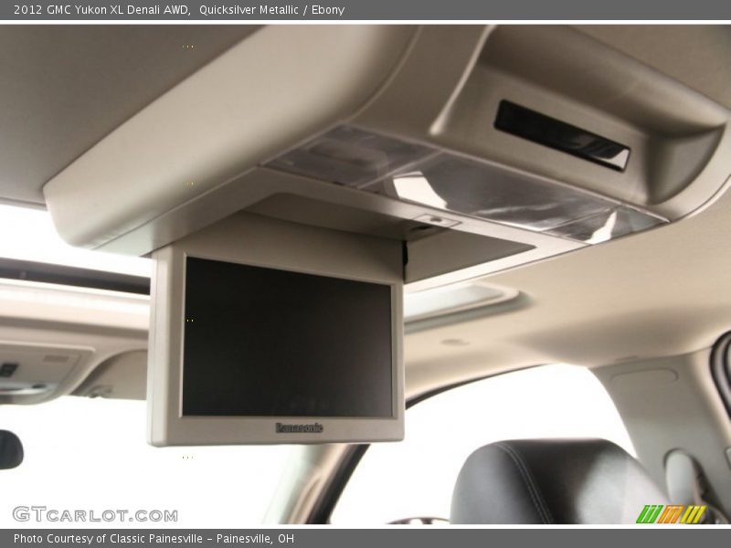 Quicksilver Metallic / Ebony 2012 GMC Yukon XL Denali AWD