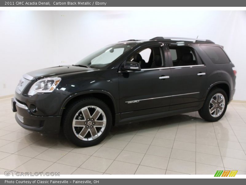 Carbon Black Metallic / Ebony 2011 GMC Acadia Denali