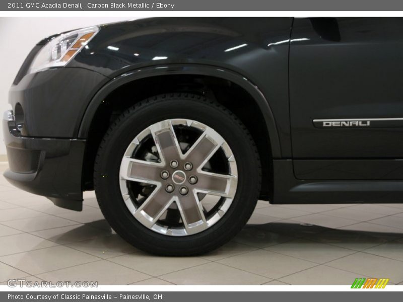 Carbon Black Metallic / Ebony 2011 GMC Acadia Denali