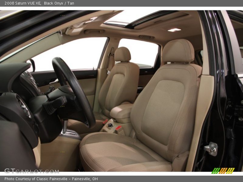 Black Onyx / Tan 2008 Saturn VUE XE