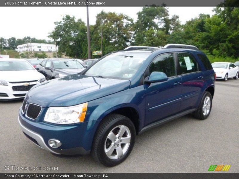 Crystal Lake Metallic / Ebony Black 2006 Pontiac Torrent
