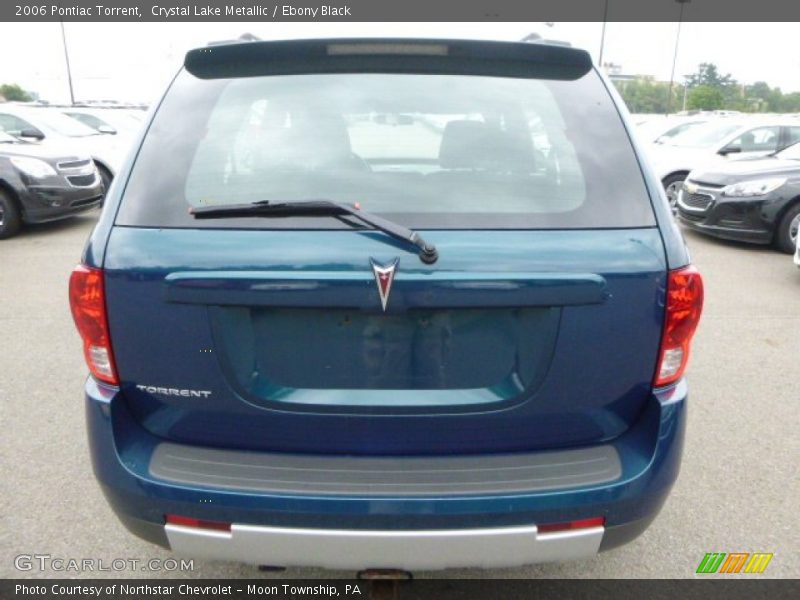Crystal Lake Metallic / Ebony Black 2006 Pontiac Torrent