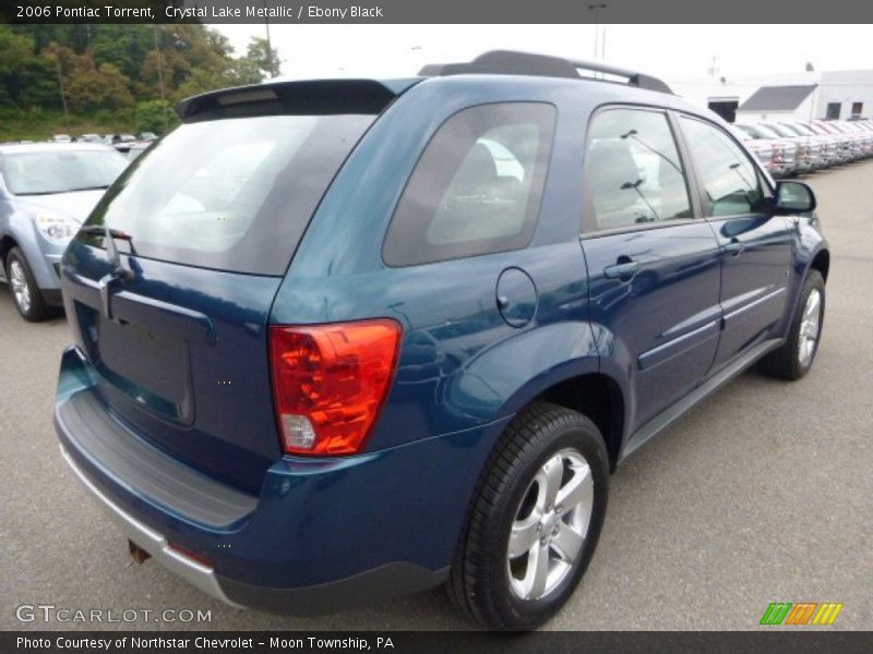 Crystal Lake Metallic / Ebony Black 2006 Pontiac Torrent