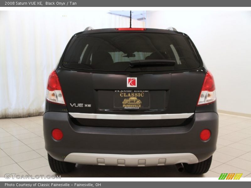 Black Onyx / Tan 2008 Saturn VUE XE