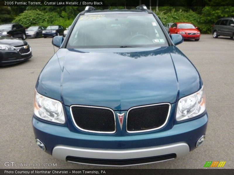 Crystal Lake Metallic / Ebony Black 2006 Pontiac Torrent