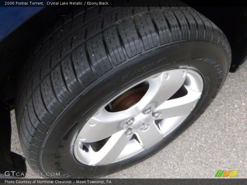 Crystal Lake Metallic / Ebony Black 2006 Pontiac Torrent