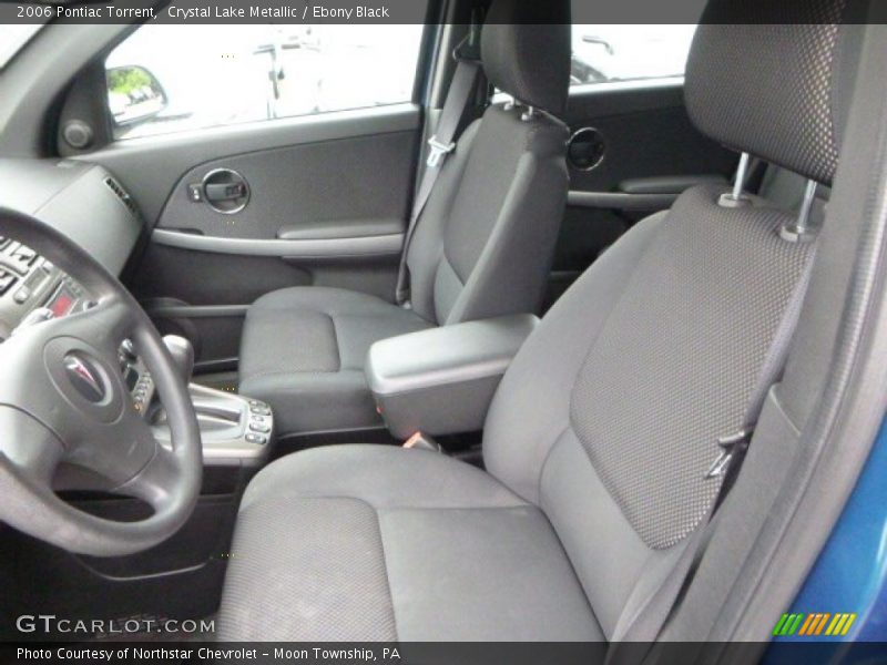 Crystal Lake Metallic / Ebony Black 2006 Pontiac Torrent