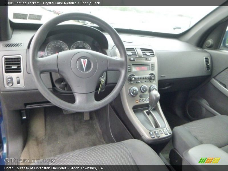 Crystal Lake Metallic / Ebony Black 2006 Pontiac Torrent