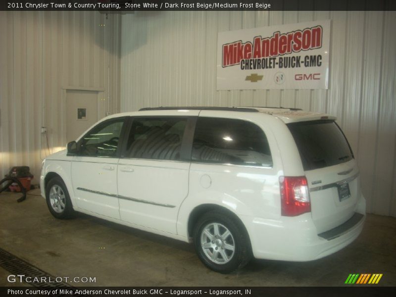 Stone White / Dark Frost Beige/Medium Frost Beige 2011 Chrysler Town & Country Touring