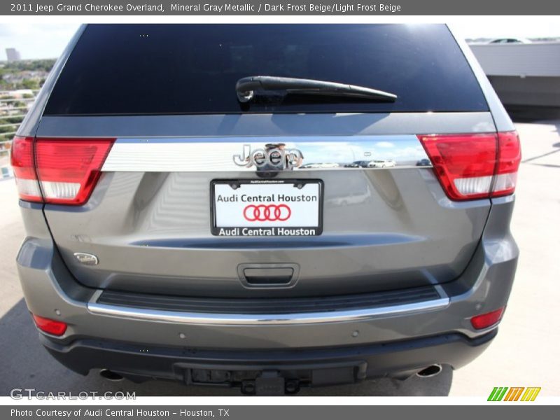 Mineral Gray Metallic / Dark Frost Beige/Light Frost Beige 2011 Jeep Grand Cherokee Overland