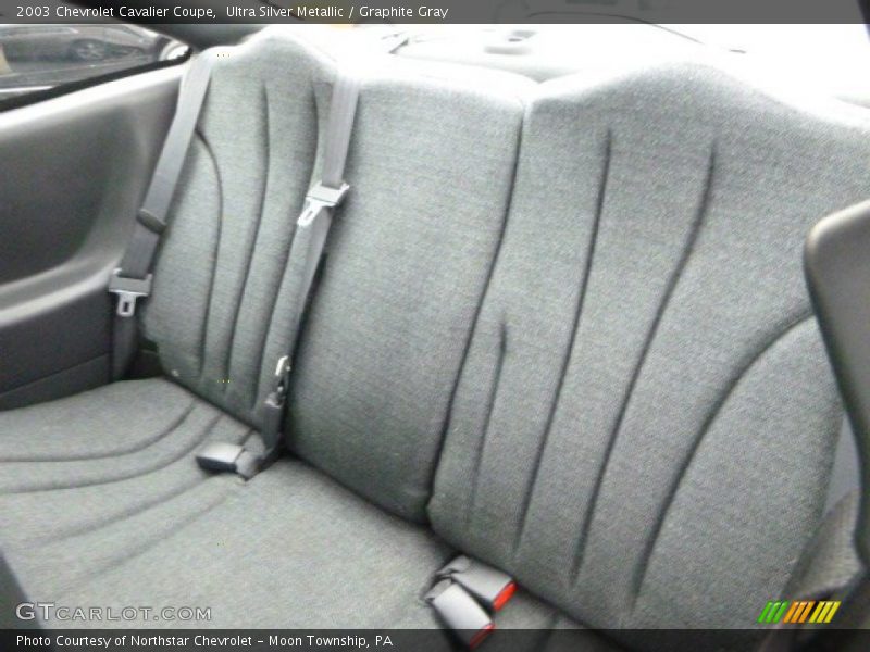 Ultra Silver Metallic / Graphite Gray 2003 Chevrolet Cavalier Coupe