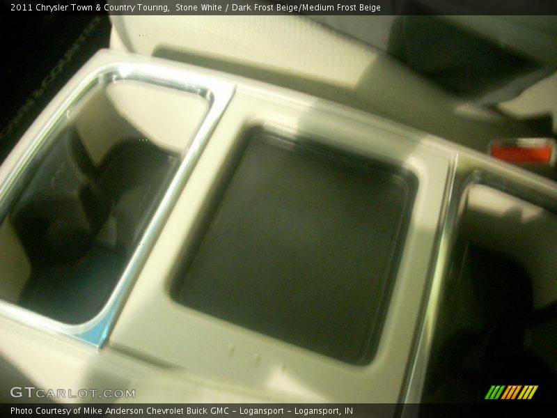 Stone White / Dark Frost Beige/Medium Frost Beige 2011 Chrysler Town & Country Touring