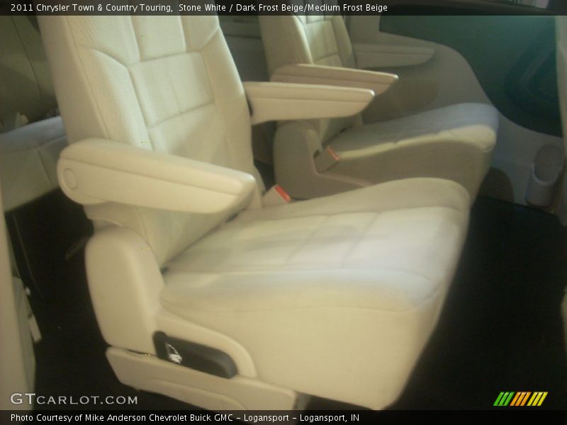 Stone White / Dark Frost Beige/Medium Frost Beige 2011 Chrysler Town & Country Touring