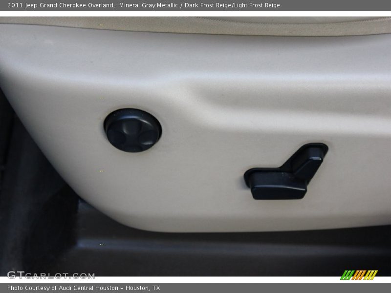 Mineral Gray Metallic / Dark Frost Beige/Light Frost Beige 2011 Jeep Grand Cherokee Overland