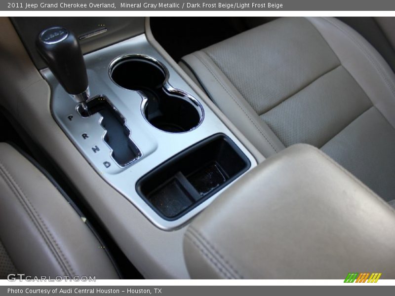 Mineral Gray Metallic / Dark Frost Beige/Light Frost Beige 2011 Jeep Grand Cherokee Overland