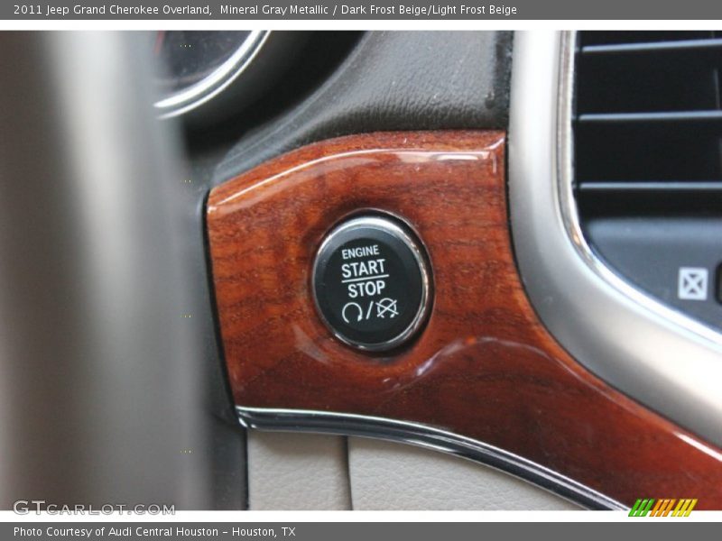 Mineral Gray Metallic / Dark Frost Beige/Light Frost Beige 2011 Jeep Grand Cherokee Overland