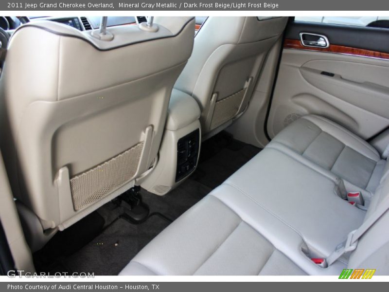 Mineral Gray Metallic / Dark Frost Beige/Light Frost Beige 2011 Jeep Grand Cherokee Overland