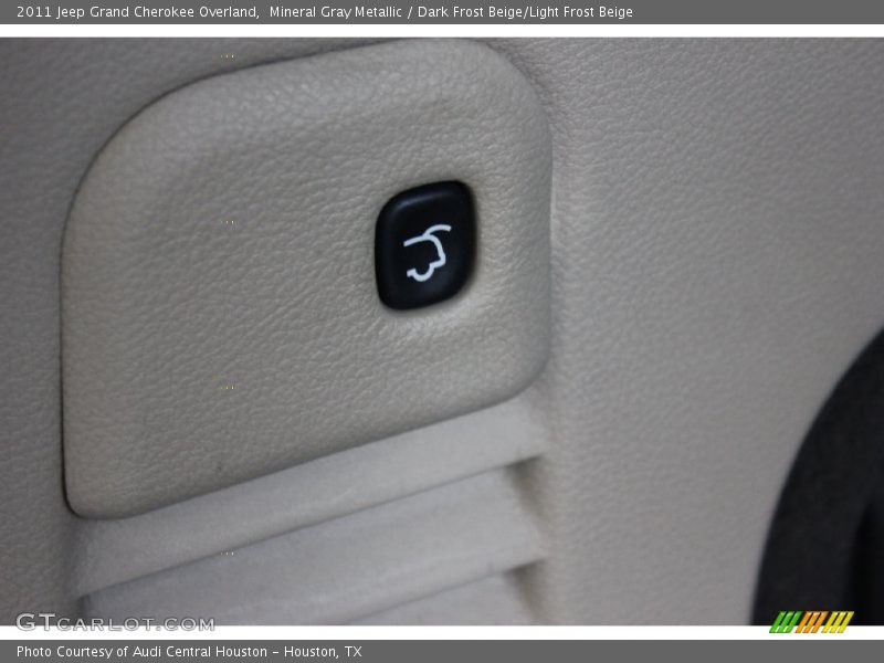 Mineral Gray Metallic / Dark Frost Beige/Light Frost Beige 2011 Jeep Grand Cherokee Overland