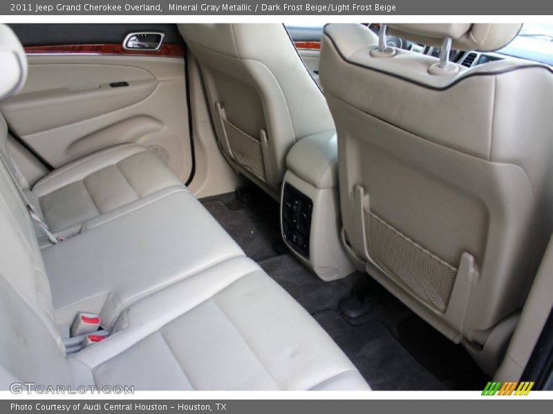 Mineral Gray Metallic / Dark Frost Beige/Light Frost Beige 2011 Jeep Grand Cherokee Overland