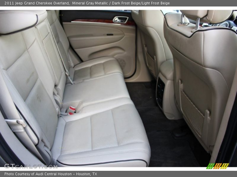Mineral Gray Metallic / Dark Frost Beige/Light Frost Beige 2011 Jeep Grand Cherokee Overland